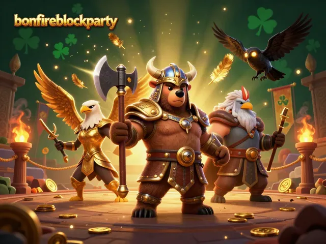 Engage in the thrilling bonfireblockparty with vibrant casino online play, featuring epic characters and rich gaming elements.